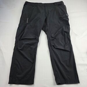 Truewerk Pants Mens 44x30 Black Nylon Stretch Cargo Workwear Pockets Utility